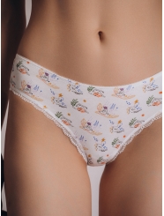 Женские трусы слипы Indefini (Арт.3290LUF)